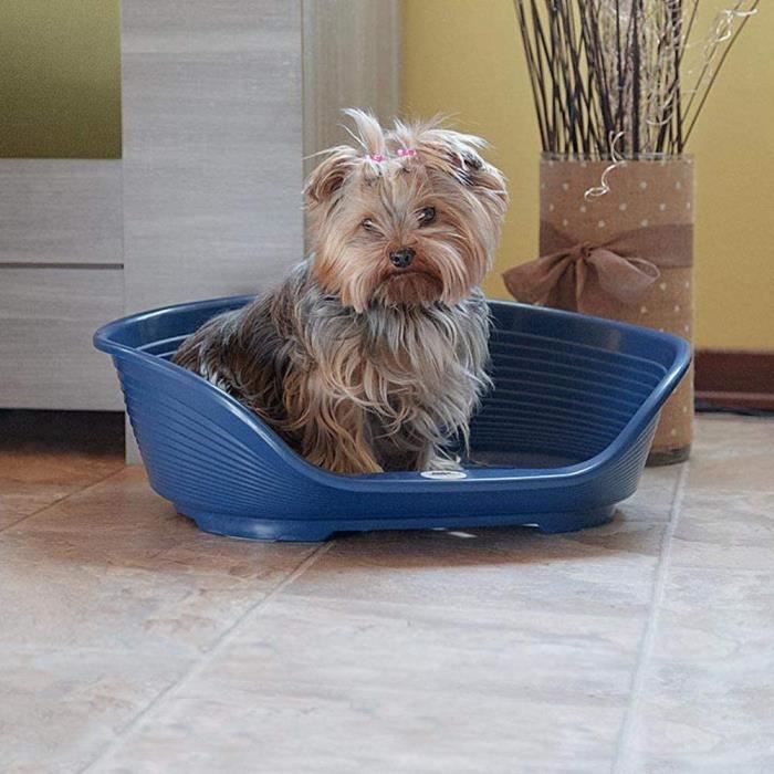 FERPLAST Siesta Deluxe 2 mand - 49x36x17,5 cm - Donkergrijs - Voor honden en katten