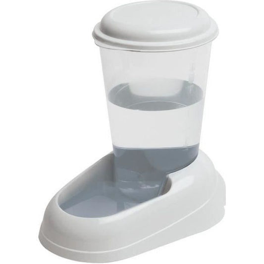 FERPLAST Nadir waterdispenser 3 L kunststof - 29,2 x 20,2 x 28,8 cm - Wit - Voor hond en kat