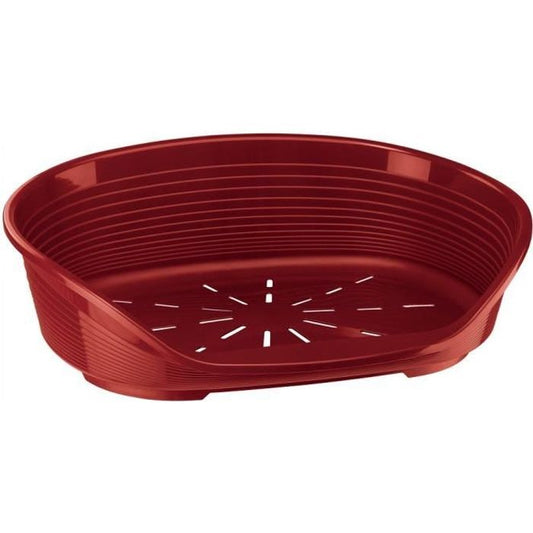 FERPLAST SIESTA DELUXE mand maat 2 - 49*36*17,5 cm - bordeaux
